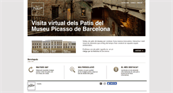 Desktop Screenshot of museupicassobcn.org